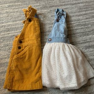 Overall dress bundles. Oshkosh and GAP